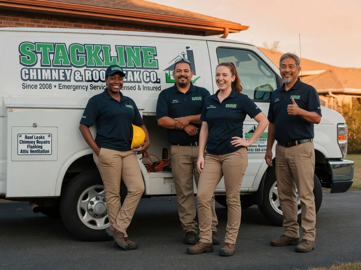 Chimney flashing repair company in Tarpley, TX
